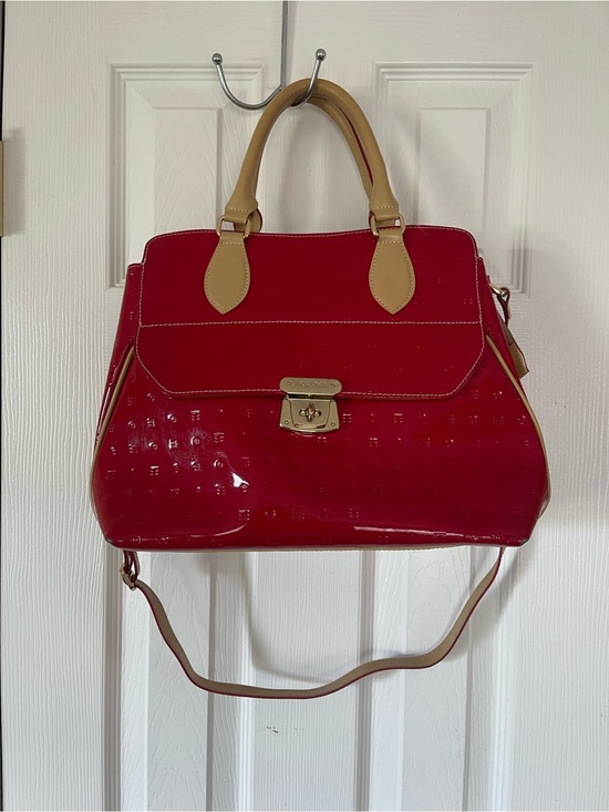 Arcadia Handbags - 🤩ARCADIA ITALIAN PATENT RED SATCHEL BAG